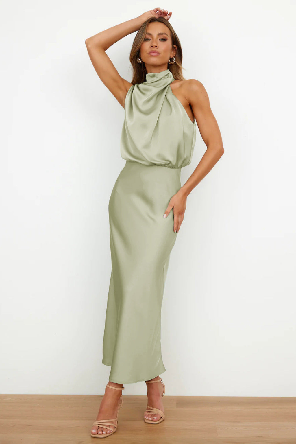 Violet™ | Elegant Layered Sahara Dress