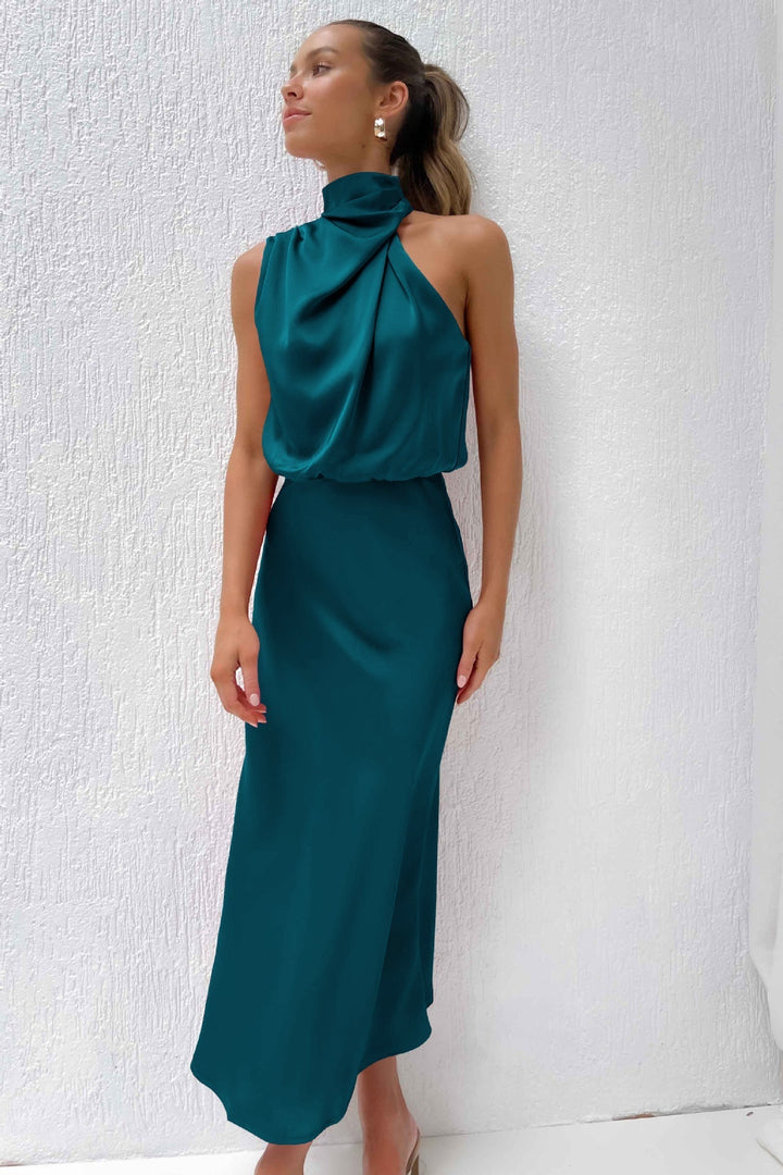 Violet™ | Elegant Layered Sahara Dress