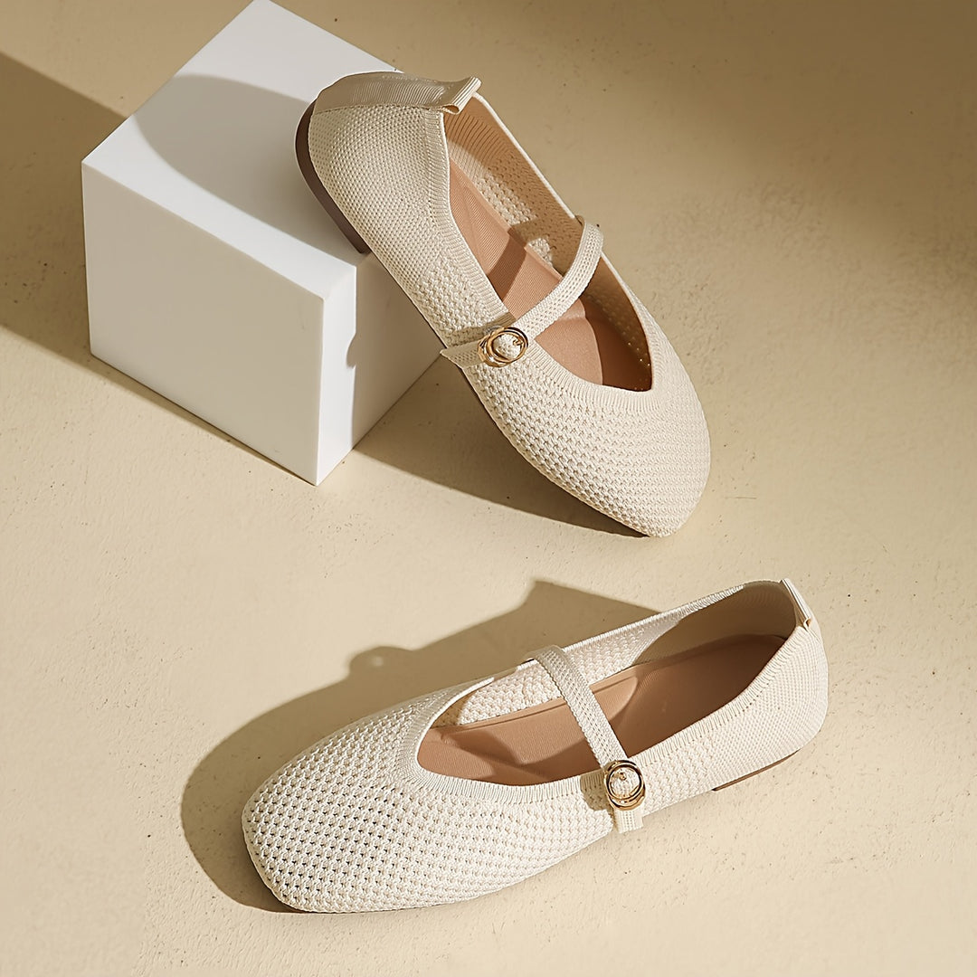 The Clara™ | Elegant Comfort Flats