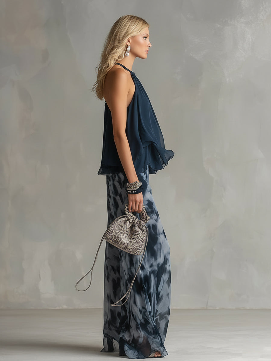 Élise | Elegant Wide-Leg Set