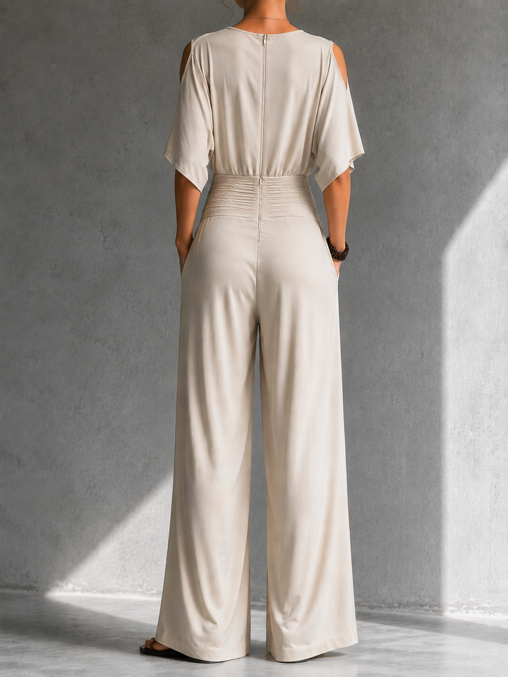 Alia | Elegant Wrap Jumpsuit