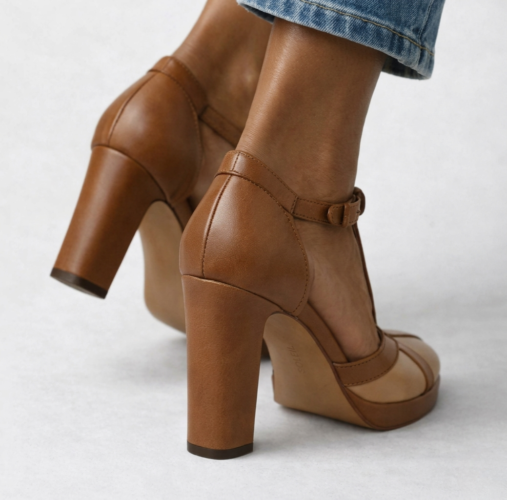 Charlotte™ | Retro Comfort Heels