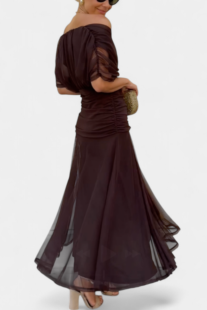 Camille™ | Elegant Wrap Midi Dress