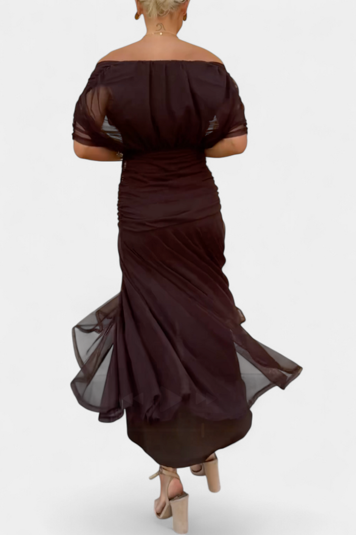 Camille™ | Elegant Wrap Midi Dress