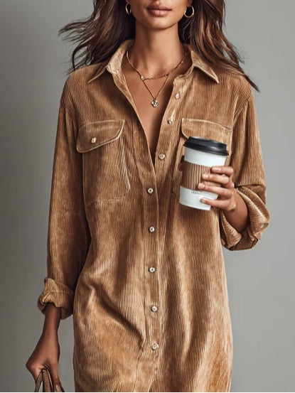 Elegant Casual Dress with a Soft Fit