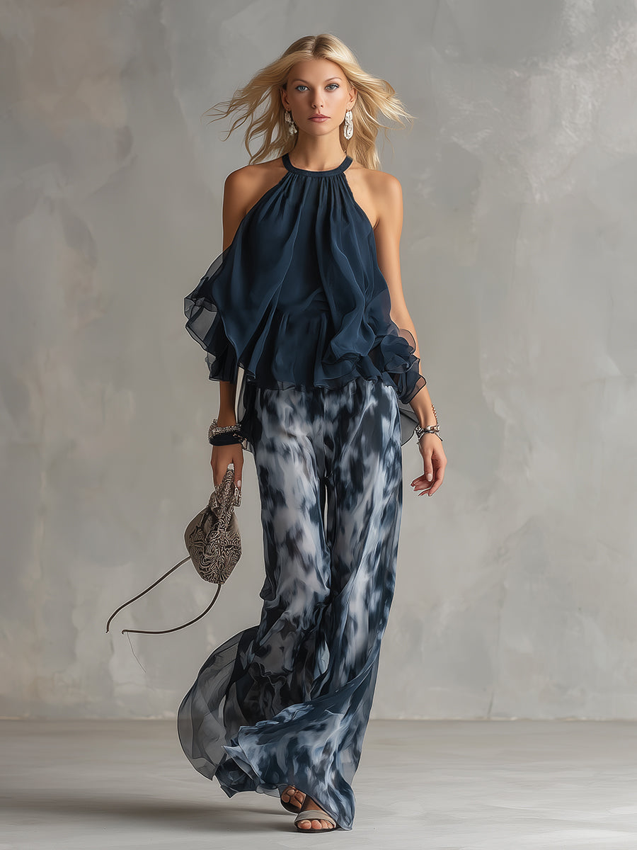 Élise | Elegant Wide-Leg Set