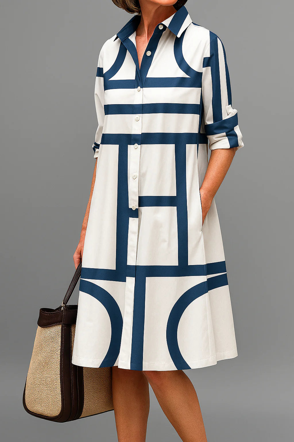 Naomi | Elegant Midi Dress