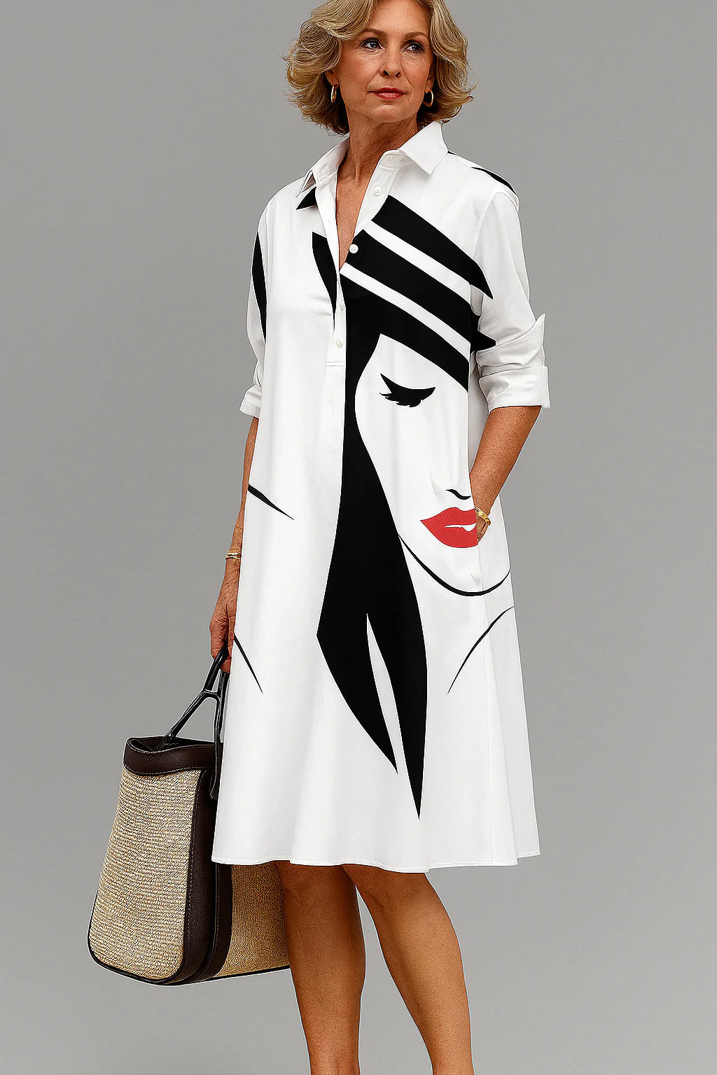 Naomi | Elegant Midi Dress