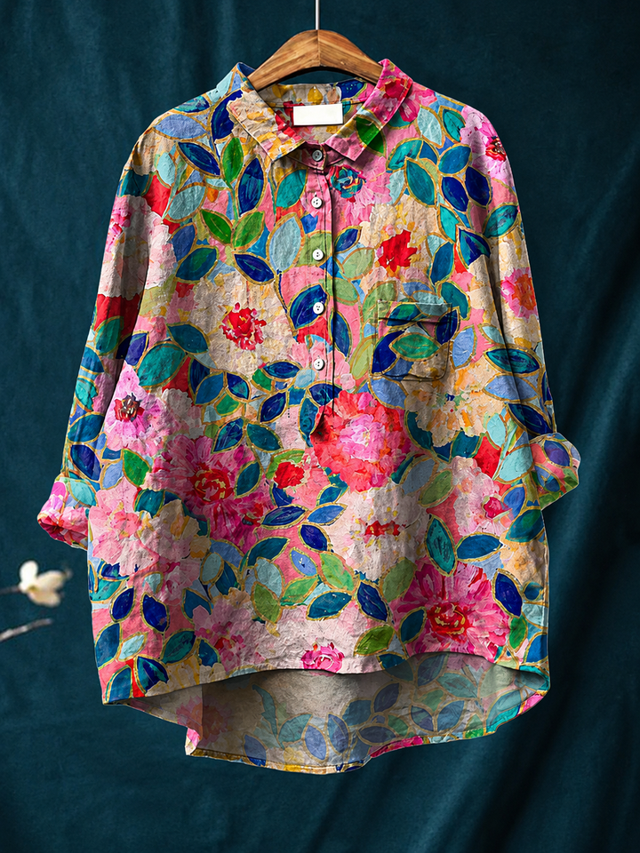 Clarano | Brooks Playful Print Blouse