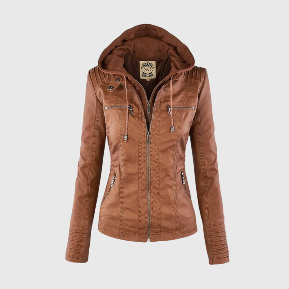 KAROLINE | The Stylish and Unique Leather Jacket