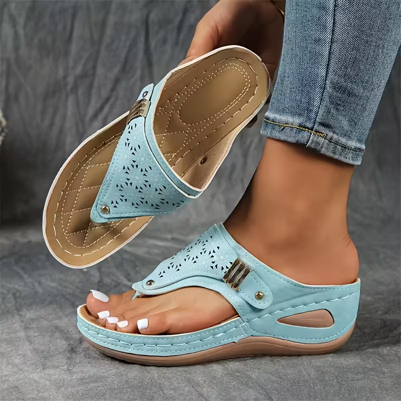 Avery™ | Comfort Wedge Sandals