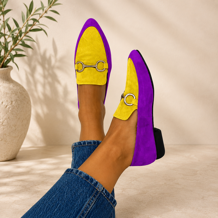 Ginevra - Colorful Boho Loafers