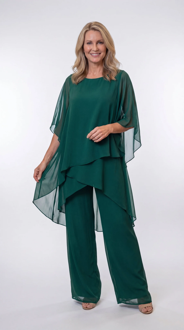 ELARA | Fluid Palazzo Set for Elegant Comfort and Style