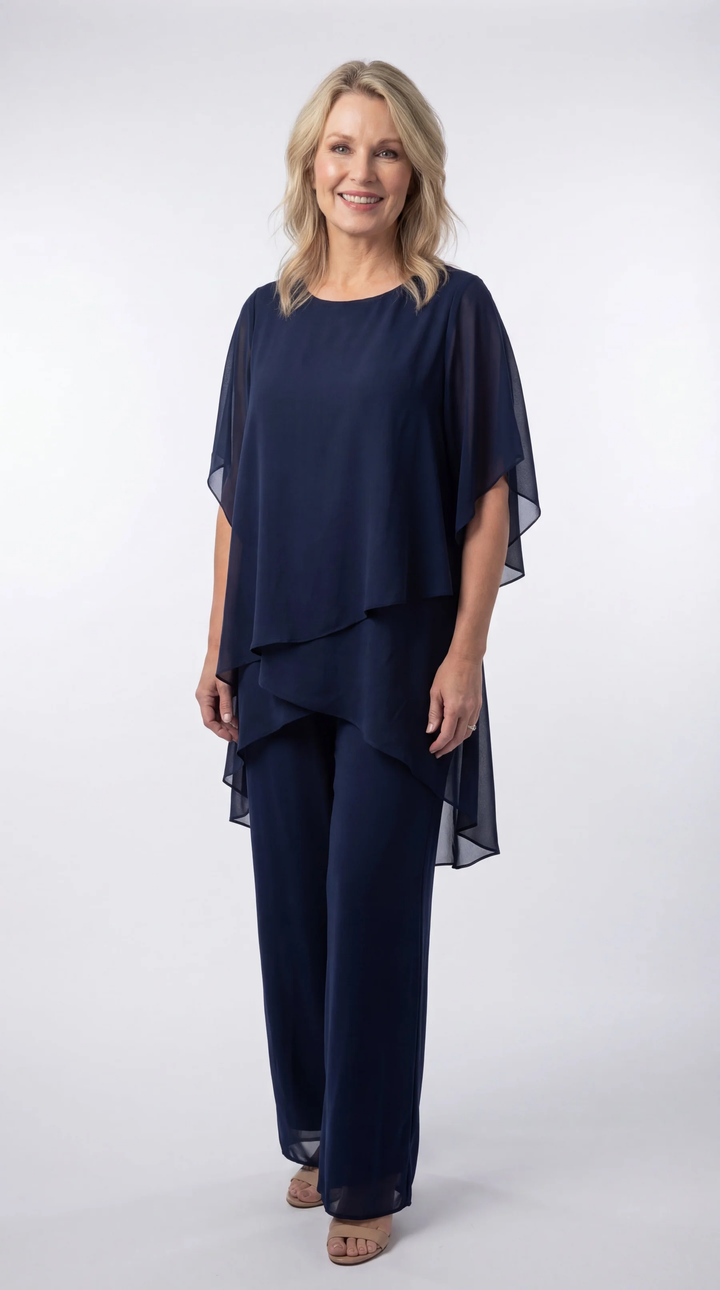 ELARA | Fluid Palazzo Set for Elegant Comfort and Style