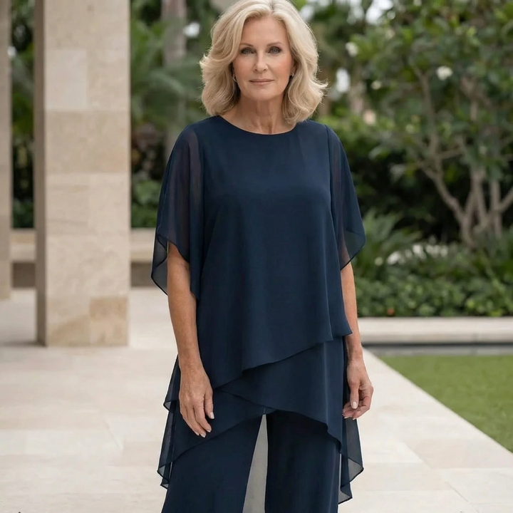 ELARA | Fluid Palazzo Set for Elegant Comfort and Style