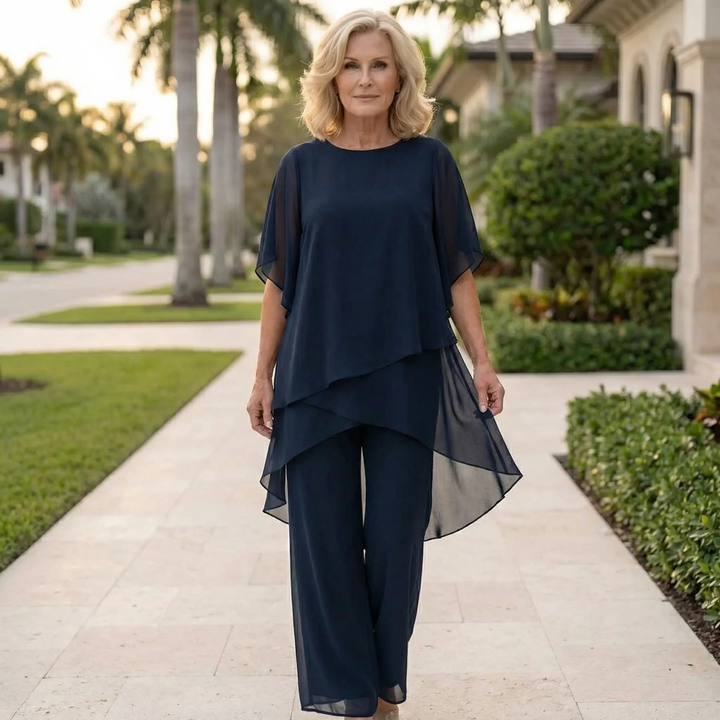 ELARA | Fluid Palazzo Set for Elegant Comfort and Style